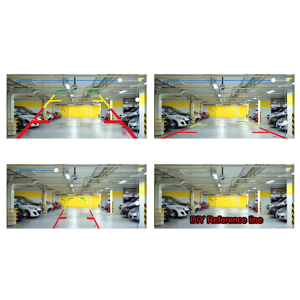 Car Rear View Camera Wifi HD 170 Degree Rear View Camera Wireless Waterproof Wifi Backup Camera 12V 24V for Android Ios