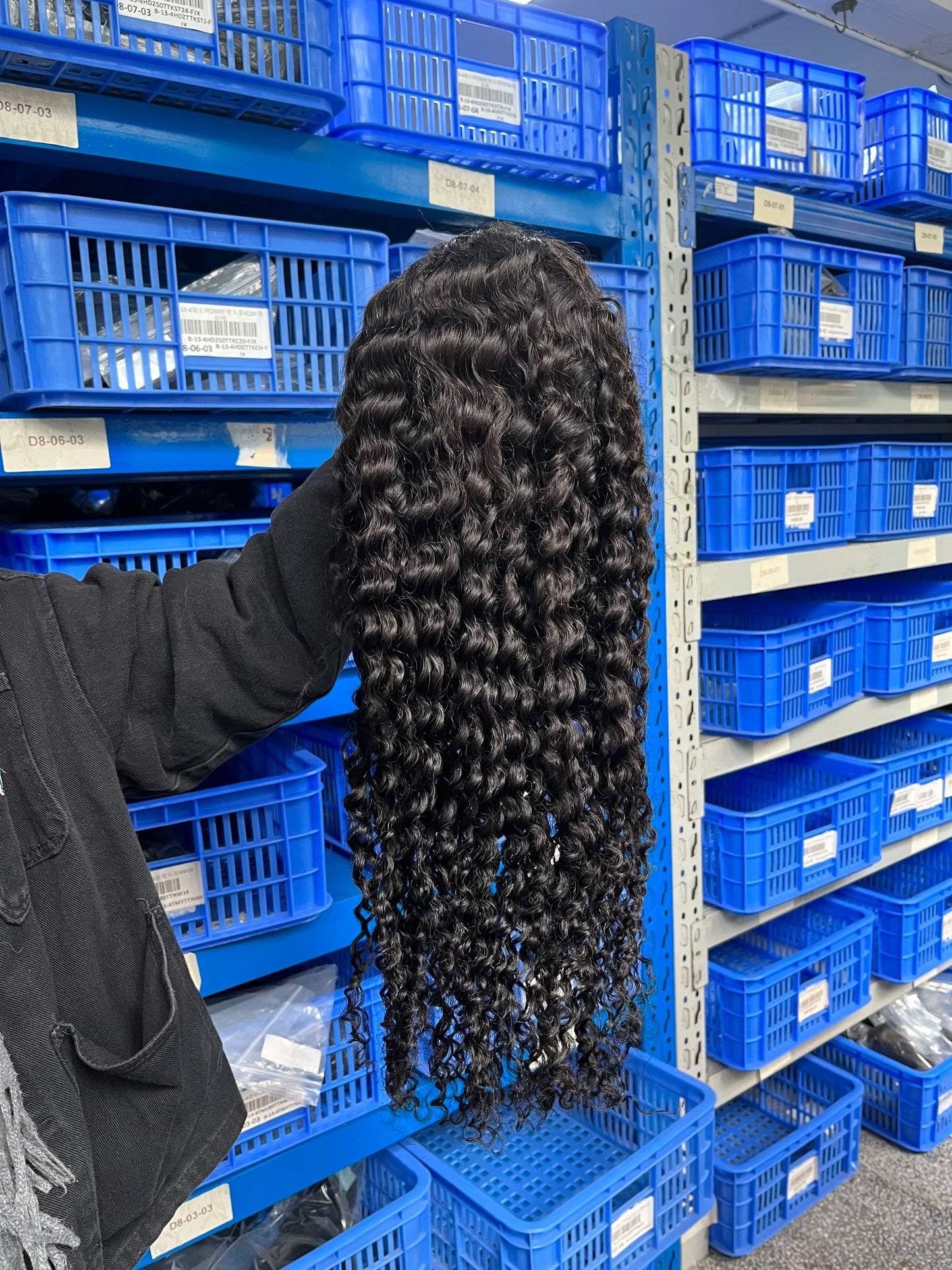 40 46 Inch 13x4 13x6 HD Deep Wave Lace Frontal Wig Brazilian Loose Water Curly Lace Front Human Hair Wigs For Women 300% Density