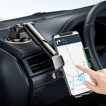 Universal Suction Cup Car Phone Holder Mount Stand for iPhone Samsung Xiaomi Huawei - Mobile Phone Sucker Support Bracket