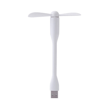 Mini USB Fan Flexible Bendable Cooling Fan For Power Bank Laptop PC AC Charger Portable Hand Fan Computer Summer Gadget
