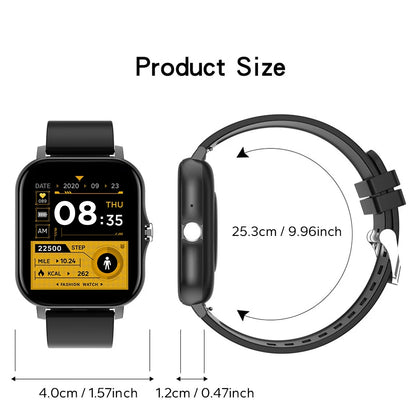 2026 Smartwatch Android Phone 1.44''Inch HD Screen Bluetooth Call Blood Oxygen/Pressure Monitoring Smart Watch Women Men Gift