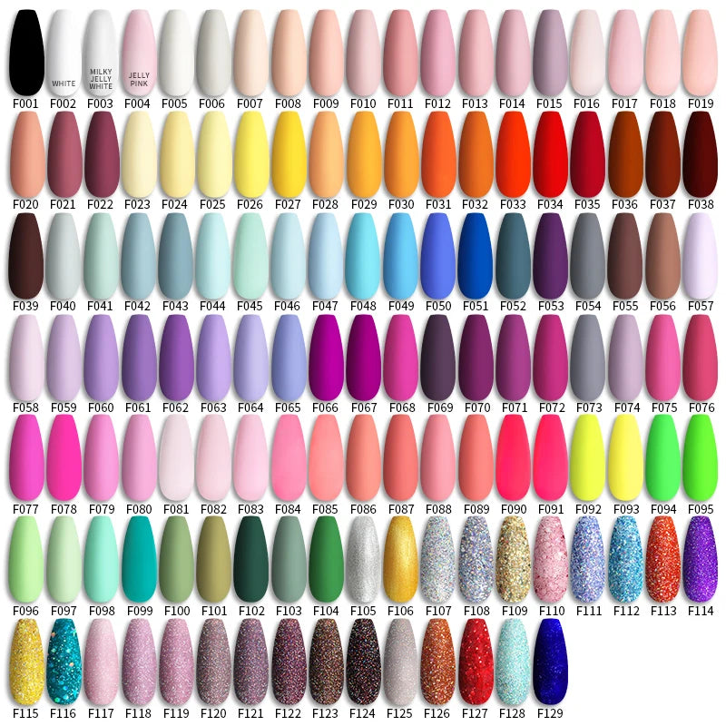 LILYCUTE 7ml White Color Gel Nail Polish Semi Permanent UV Gel Polish Gorgeous Full Coverage Soak Off UV LED Nail Gel Varnishes