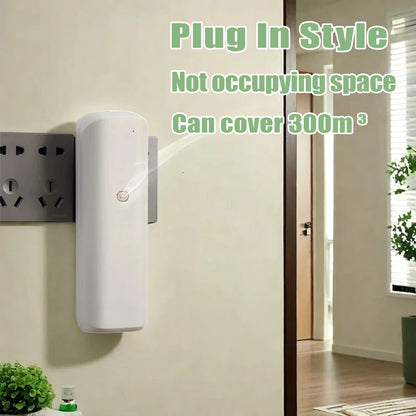 Fragrance Diffuser Coverage 300m³ Plug In Wall Waterless Essential Oil Diffuser Home Fragrance Smart Bluetooth Scent Air Machine