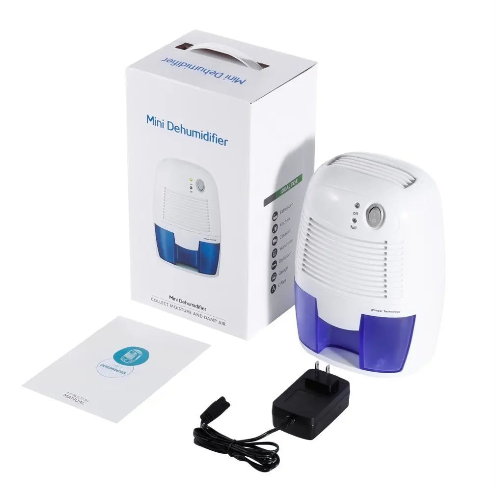 Portable Dehumidifier Air Purifier USB Mute Moisture Absorbers Air Dryer For Home Room Office Kitchen Deodorizer Dryer