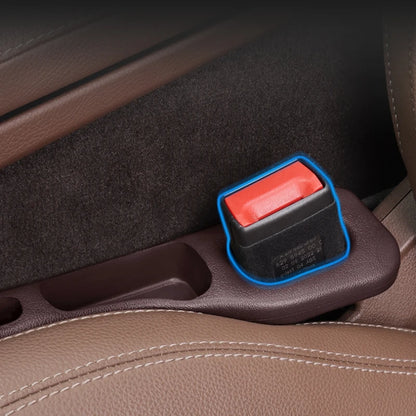 2PCS Car Seat Gap Filler, PU Waterproof Organizer with Storage Grooves, Auto Interior Accessories for Phone & Keys