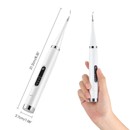Electric Teeth Cleaner Dental Scaler Waterproof Oral Care Plaque Spatula Removes Tartar Dental Scraper Dental Instrument