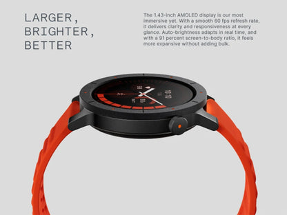 CMF BY NOTHING Watch 3 Pro Smart Watch 1.43"AMOLED Dual-Band GPS & 130+ Sport Modes Bluetooth Call AI Energy Sleep Monitor IP68