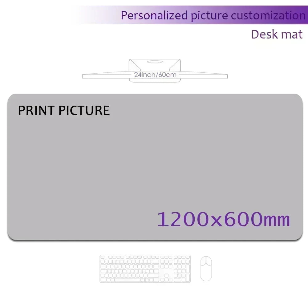 Custom Playmat 1200x600 Mouse Pad Playmat ,Custom Image Tabletop Gaming Deskmat, Custom Game Mat Printing HD,Personalized Gifts