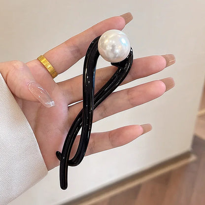 New Fashion Barrettes Retro S Shape Ponytail Twist Hair Clips Hairpins Twisted Hollow Out Shark Clips Headdress Hair Accessories