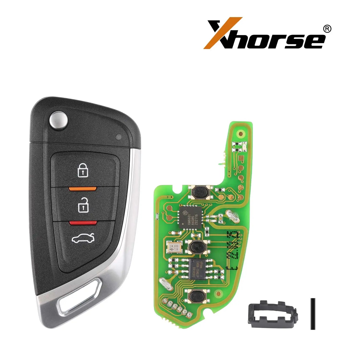 5PCS Xhorse XK Wire Remote Key XKB520EN XKB501EN XKLKS0EN XKDS20EN XKFO01EN XKB528EN XKHY01EN XKHY25EN for Mini Key Tool/VVDI2