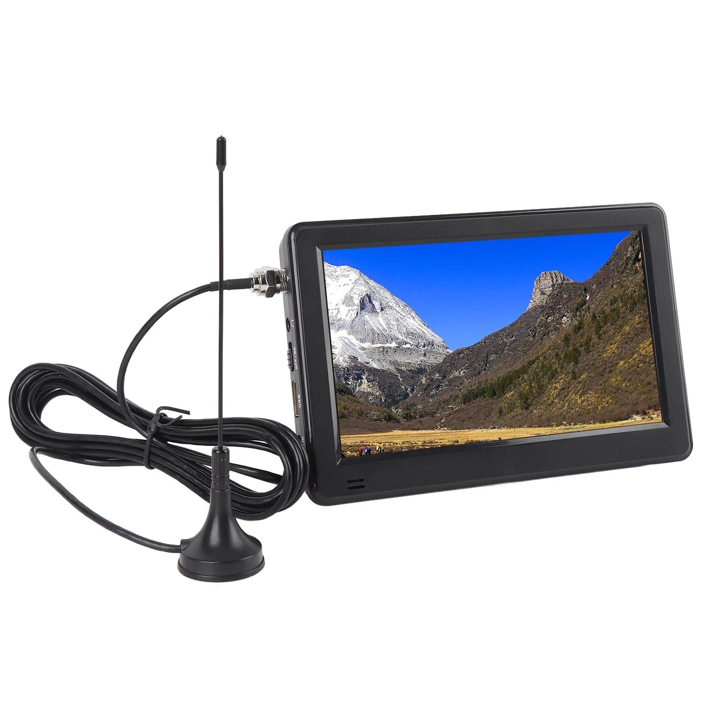 6 Inch Portable Digital ATSC TV ATSC  Digital TV Multi Formats Support High Sensitivity Tuner with Remote Control for Car