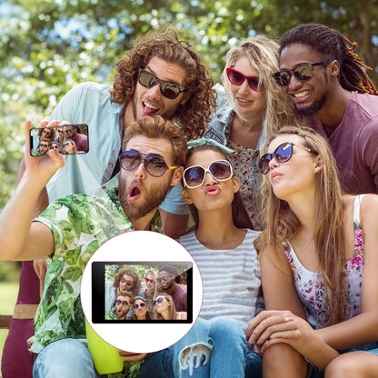 Wireless Vlog Mobile magnetic selfie screen using phone rear camera for Selfie Vlog or Live Stream Compatible.