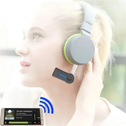 AUX Bluetooth 5.0 Receiver,Wireless Bluetooth5.0 Car 3.5mm Socket Adapter,Audio Converter Mobile Phone Hands-Free Stereo Adapter