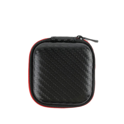 Earphone Storage Bag Square Headset Box Indoor Outdoor Travelling Earphones Storaging Case Accessories with Zipper