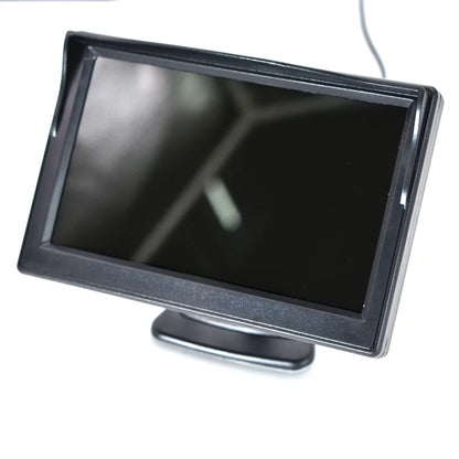 Universal Backup Car Rear view Camera with 5 inch Monitor for Truck HD Screen LED Night Vision Waterproof Paking Bus Security