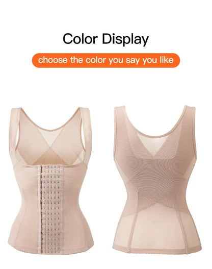 Slimming Underwear Corset Vest Shapewear Body Modeling Straps Waist Trainer Belly Compression Shaper Tank Tops Fajas Girdles