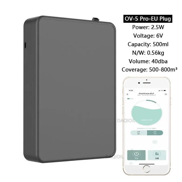 Professional Aroma Diffuser Machine Electric Smell for Home Bluetooth Room Fragrance Diffuser Hotel Electric Smell Distributor