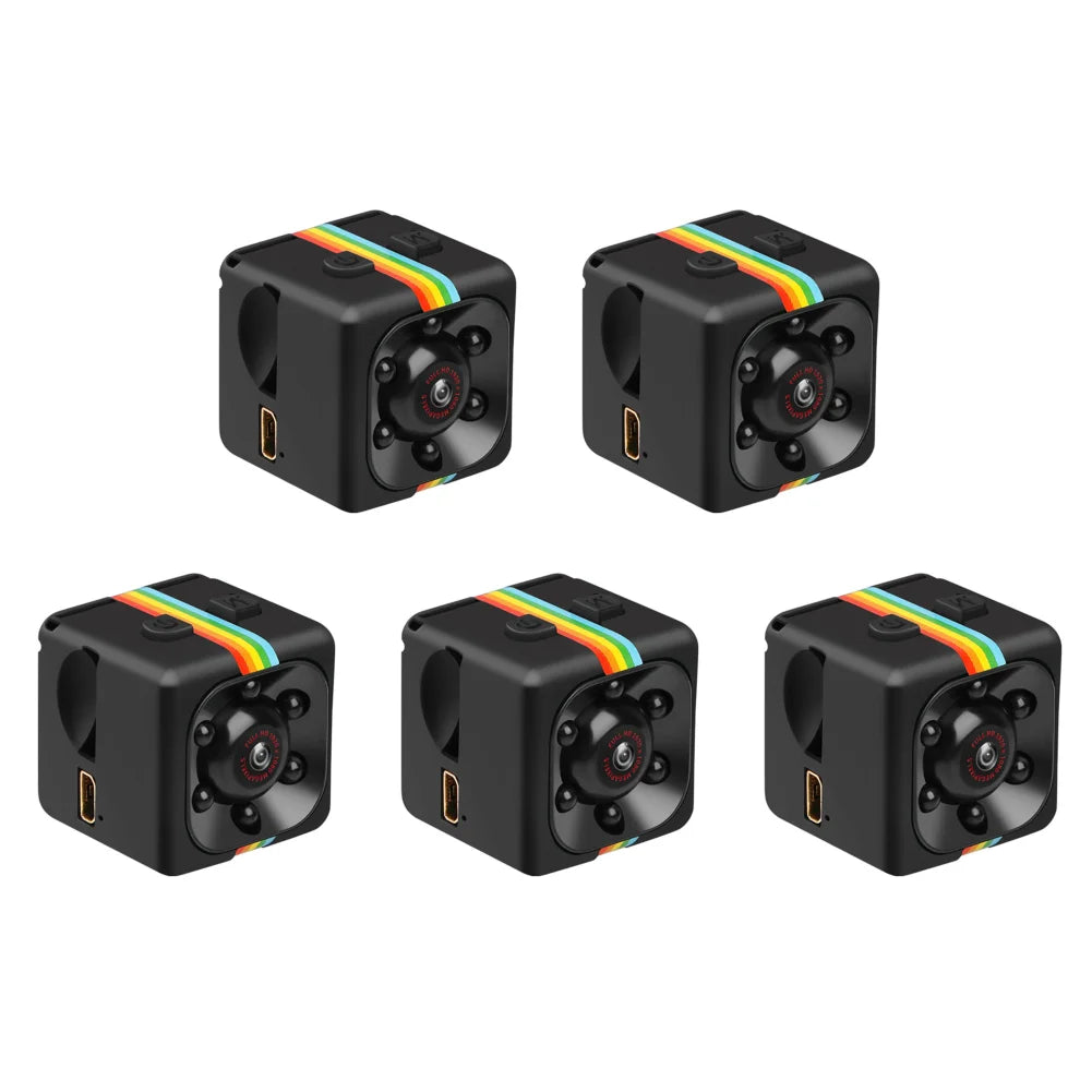 5-1PCS SQ11 Mini Camera Full HD 960P Camcorder Motion Sensor Night Vision Micro Camera DVR Sport DV for Windows 7/2000/XP/Vista