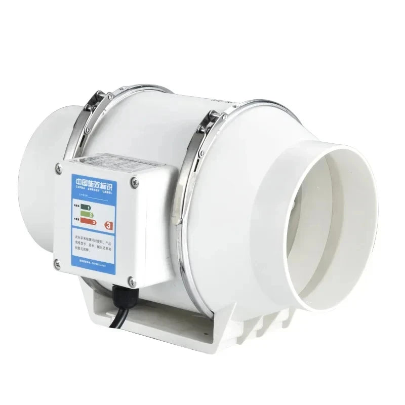 Exhaust Pipe Fan Ventilation Fan Pipe Fan Inline Duct Fan Ventilation Exhaust Blower Fans Quiet For Ducting