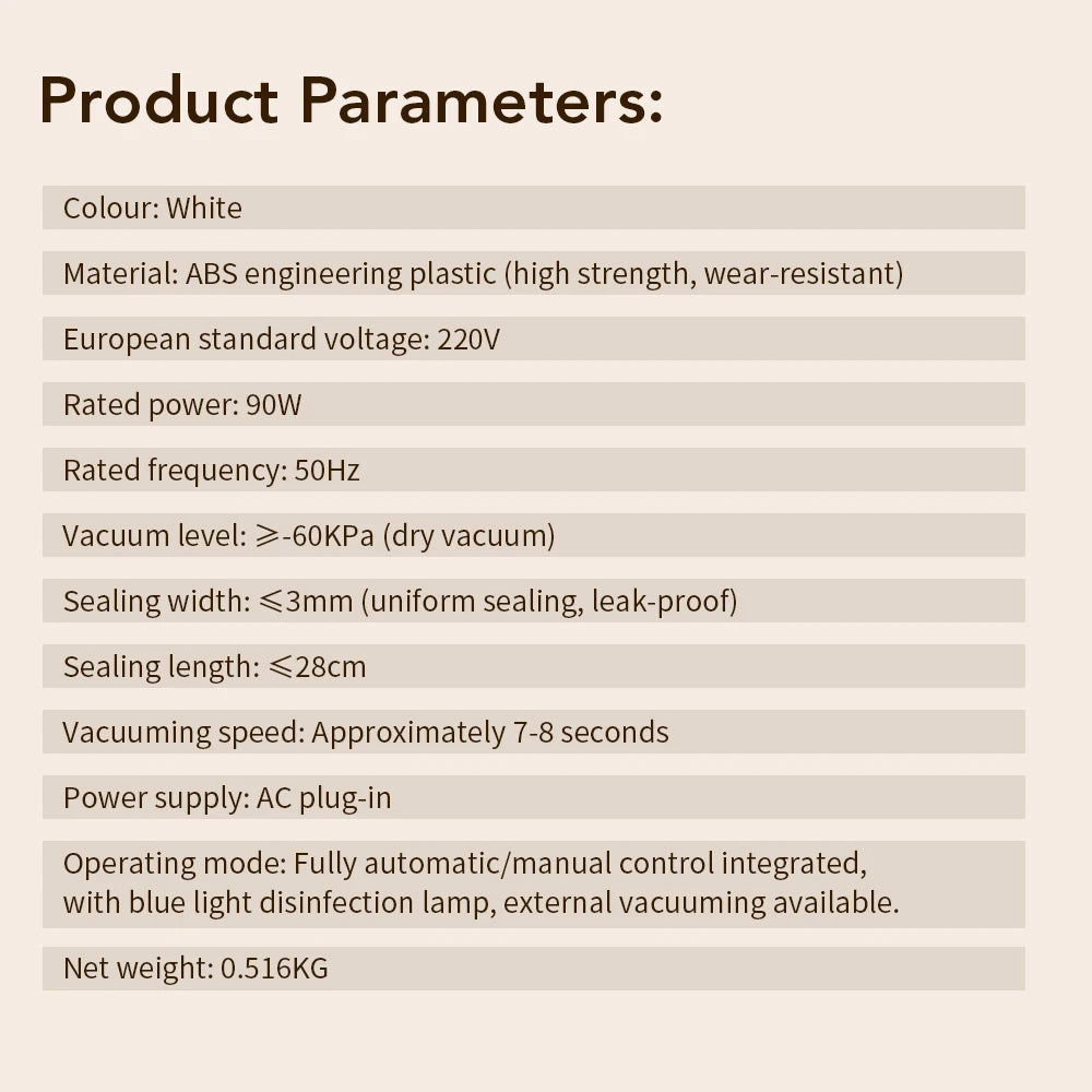 Impulse Sealer Manual Heat Sealer Machine for 8 inch Plastic Bags, Shrink Wrap Bag Sealers Vacuum Sealer Packaging Machine