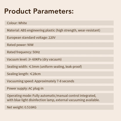 Impulse Sealer Manual Heat Sealer Machine for 8 inch Plastic Bags, Shrink Wrap Bag Sealers Vacuum Sealer Packaging Machine