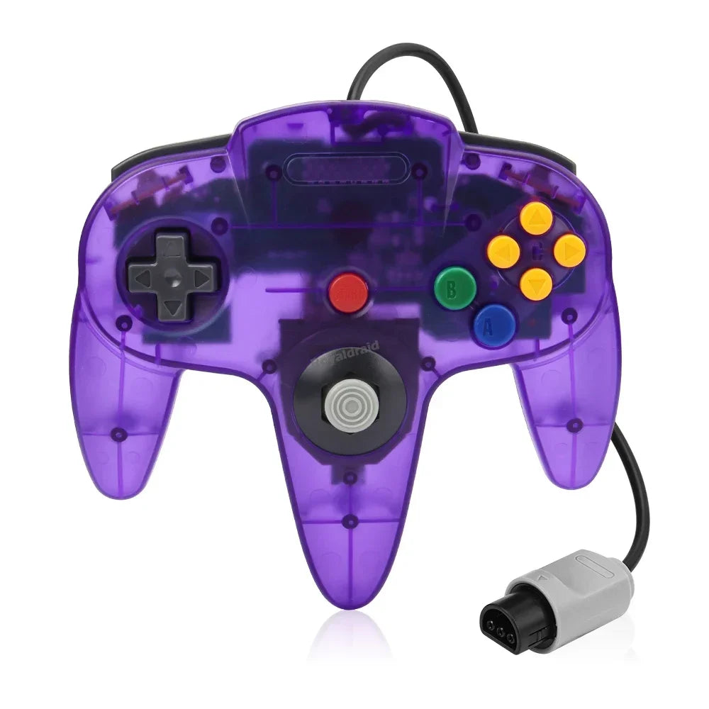 NEW Wired Gamepad for N64 Console Controller for N64 Classic Joystick for Retro Game Console Controller for N64 Gaming Accessor