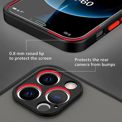 Magnetic for Magsafe Wireless Charge Phone Case For iPhone 15 14 13 12 11 Pro Max Mini 14 Plus Bumper Shockproof Armor Cover