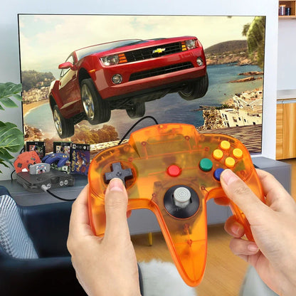NEW Wired Gamepad for N64 Console Controller for N64 Classic Joystick for Retro Game Console Controller for N64 Gaming Accessor