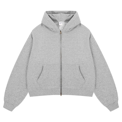VIPReAlr2025 Winter Hoodie Retro Harajuku Fashion Washed Cotton 380GSM Pullover Sweatshirt Y2K RE Alr