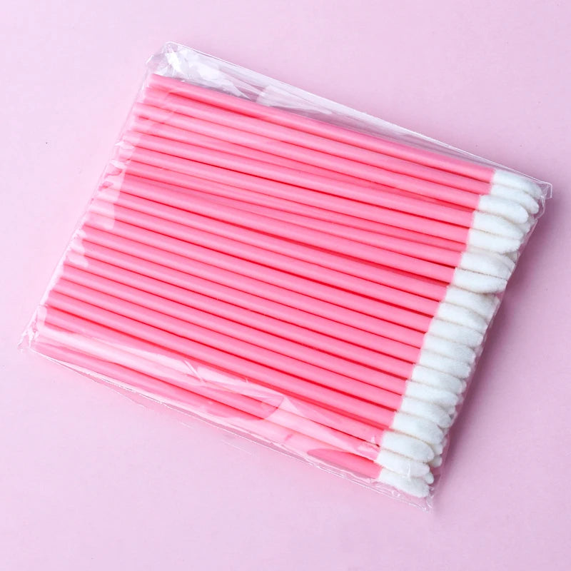 Makeup Brushes 5/50/100 Pcs Black Lip Brushes Applicator Eyelash Brushes Gloss Lipstick Wands Cosmetic Professional Make Up Tool