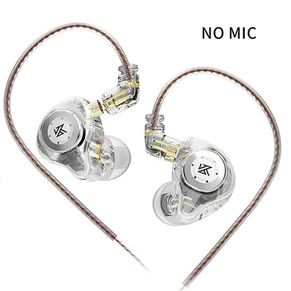 KZ EDX PRO 10mm Dual Magnetic Circuit Dynamic Drive Earphone HIFI Bass Earbud Sport Noise Cancelling Headset KZ ZSTX ZSN PRO ZAS
