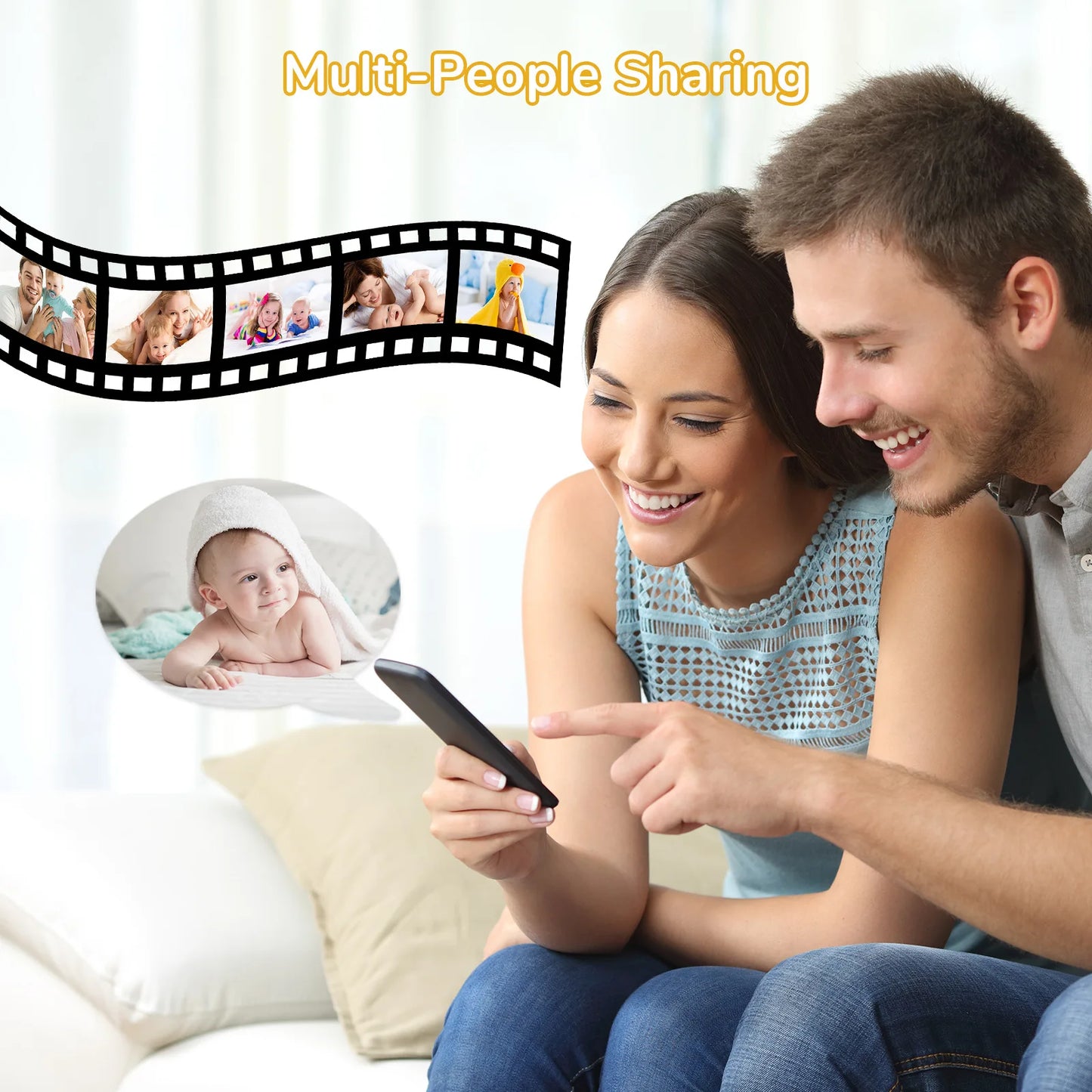 5 Inch Baby Monitor 3x Zoom PTZ Cam APP+monitor Dual Control WIFI Electronic Baby Sitter Two Way Audio Night Vision Baby Phone