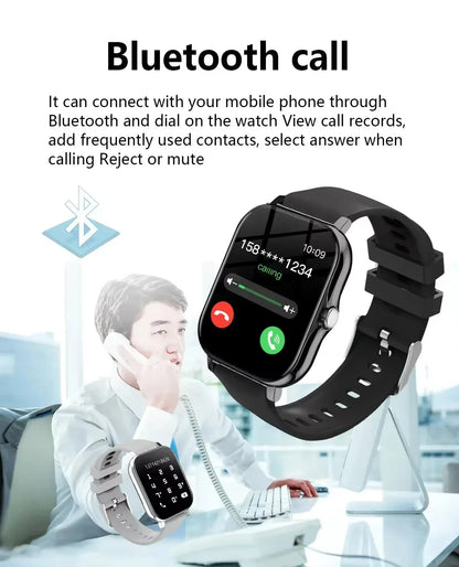 OPPO Hot Selling New Smart Watch For Men Women Newest Sport SmartWatch Faces Bluetooth Call Sports Fitness Phones Android iOS