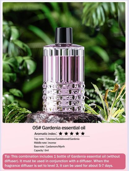 Multifunctional rechargeable portable essential oil diffuser Multiple aroma aromatherapy essential oils can be used in home cars