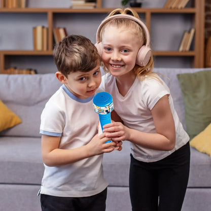 Kids Microphone with Stand Karaoke Song Music Instrument Toys Brain-Training Educational Toy Birthday Gift for Girl Boy
