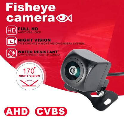 170° Wide Angle AHD Car Backup Camera 720P/1080P Dual Resolution Enhanced IR Night Vision Waterproof Universal Reverse Camera