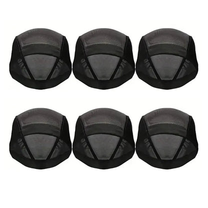 1-6PC Spandex Mesh Dome Wig Cap Easier Sew In Hair Stretchable Weaving Cap  Weaving Wig Cap Stretchable Hairnets