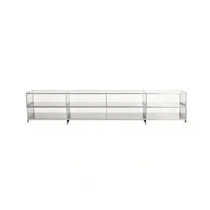 Custom TV Cabinet  Minimalist Modern Metal Legs Glam Tv Stand Simple Industrial Mueble Para Televisor Room Furniture