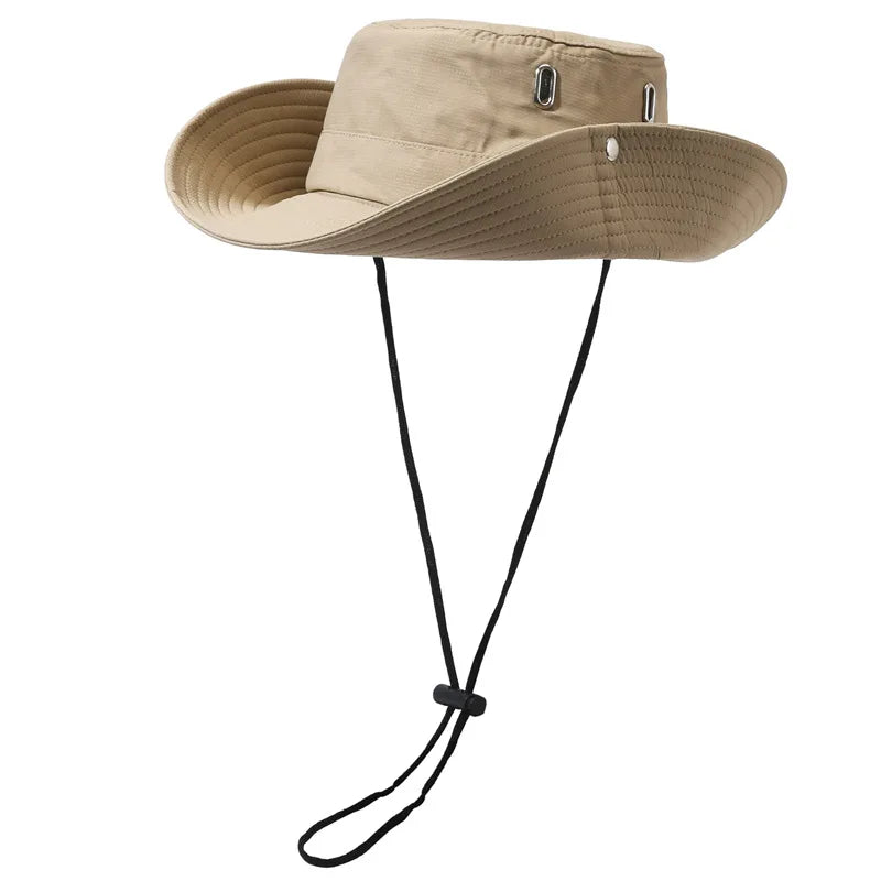 Men's AND WOMEN'S Waterproof Camping Hats, Outdoor Ande Hats, Suffolk Fishing Hats, UV Protection, Hiking and Canada, Summer