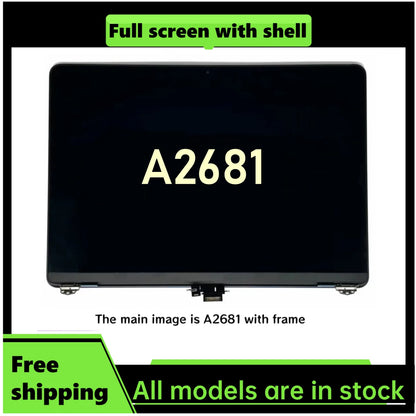 A1706 A1708 XJSMAC New For Macbook Pro/Air 13" A2681 A3113 A2941 A3114 A2337 A2338 Laptop LCD Screen Display Assembly  2016-2023