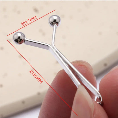 10pcs Invisible Metal Waist Clips Adjustable Button Clips for Jeans and Clothes Tightener with Hidden Design