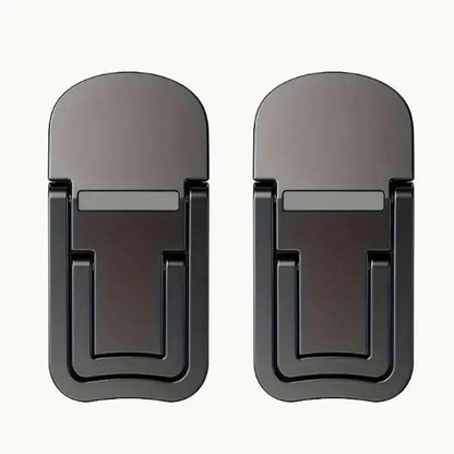 2pcs/Set Foldable Laptop Stand Portable Notebook Support Holder Adjustable Riser Cooling Bracket Universal for Laptop Tablet
