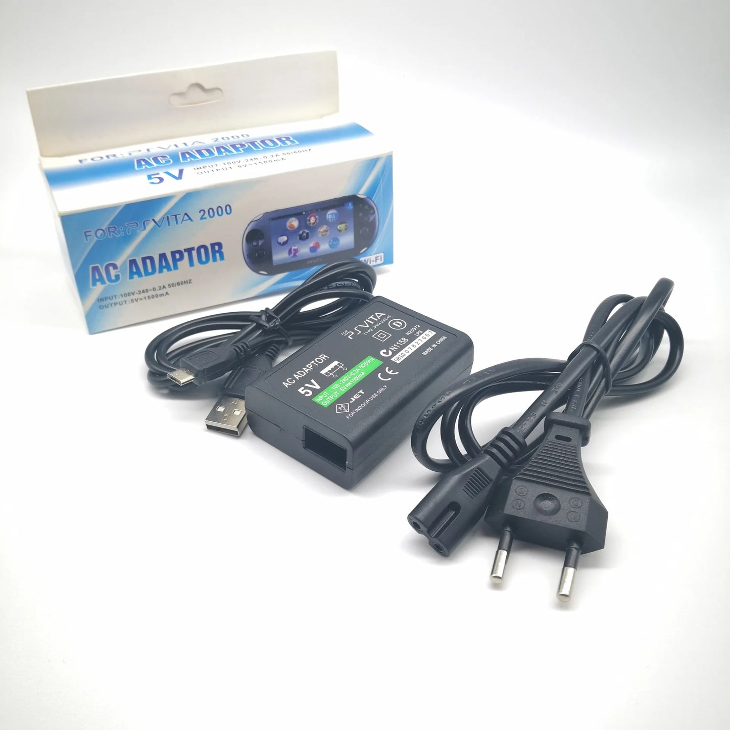 EU/US Plug Home Wall Charger AC Adapter Power Supply Cord for Sony PSP/PSV Host ACCU PSP1000/2000/3000 Supply Source and Game