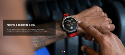 Amazfit T-Rex 3 Rugged/Military 48mm Smart Watch, GPS (with Privacy), Offline Maps, Long Battery Life, 328 Feet Re