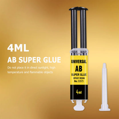 4/25ml Epoxy Resin AB Glue Waterproof Instant Fast Adhesive Repair Strong Super Liquid Glue For Wood Plastic Metal Glue Welding