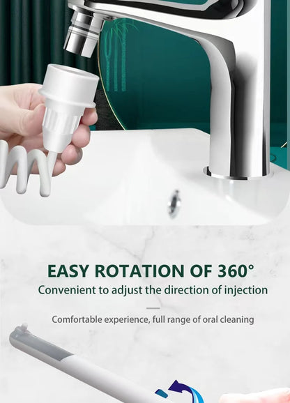 Faucet Dental Scaler Home Portable Dental Scaler No Power Supply For Tartar Removal Oral Cleaning Water Dental Floss
