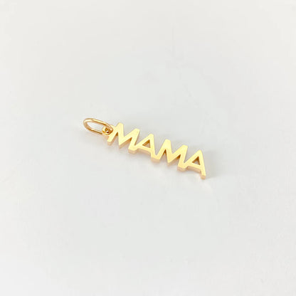 eManco  MAMA LOVE  Pendant  Stainless Steel Letter Hang Ornament For DIY Mother's Day Nacklace Earrings Jewelry Making