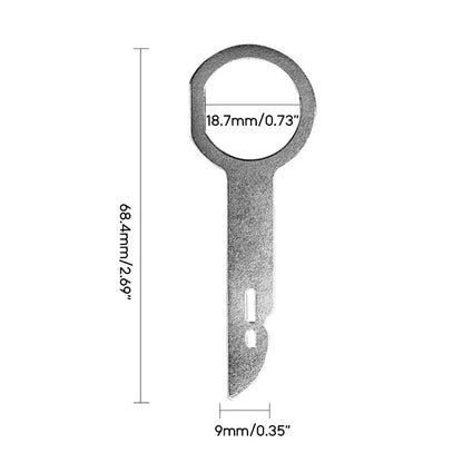 Professional Car Radio Removal Tool Key DIN Release Key CD-Media Player Pin Universal Pin Stereo- Hooks Tool Durable