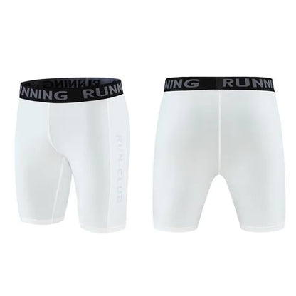Sports Fitness Pants Men Gym Shorts Workout Tights Running Training Bottoming Shorts Compression Leggings Basketball Sportswear