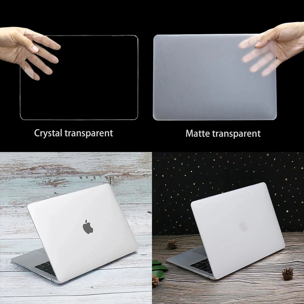 Laptop Case For Macbook air 13 2025 Case for 13.6 inch M2 M3 M4 Chip Model A3240 Cover for Air 15 M4 2025 A3241 M3 M2 15.3 Case